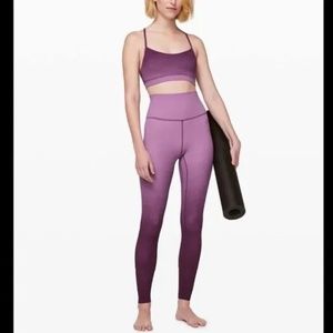 LuLu Lemon Yoga Pants - Purple Ombre